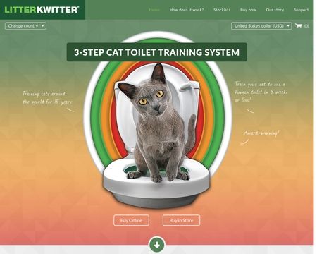 website thubmnail of Litter Kwitter