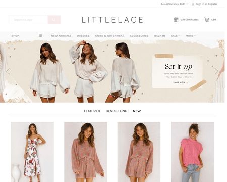 website thubmnail of Littlelace