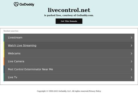 website thubmnail of Livecontrol.net