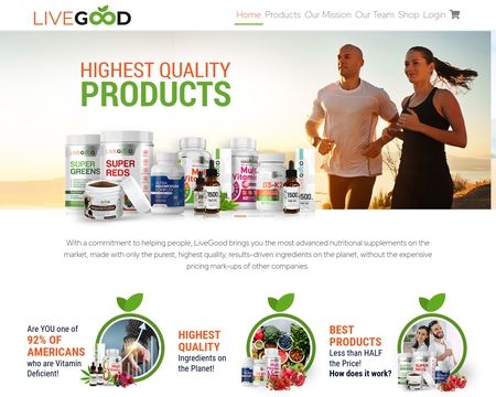 website thubmnail of Livegood