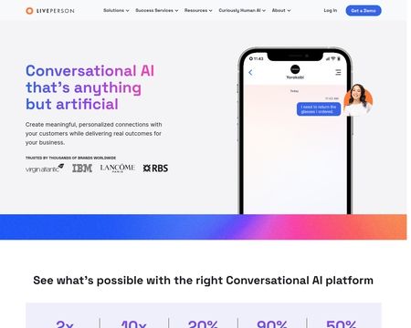 website thubmnail of LivePerson