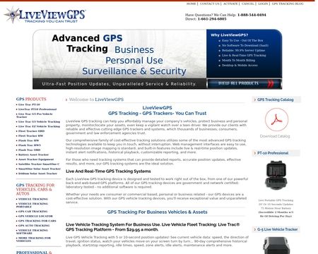 website thubmnail of LiveViewGPS