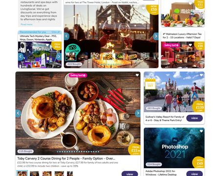 website thubmnail of LivingSocial UK