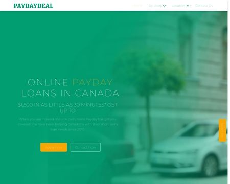 website thubmnail of LoansPayDay.ca