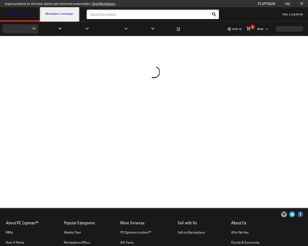 website thubmnail of Loblaws.ca