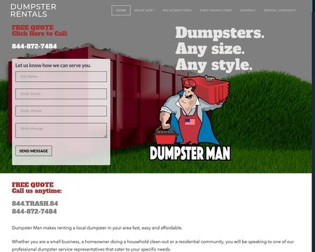 website thubmnail of Localdumpsterrentalman