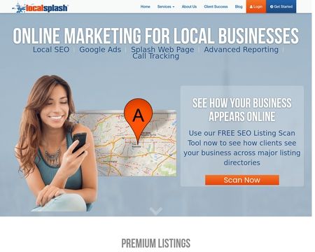 website thubmnail of Local Splash