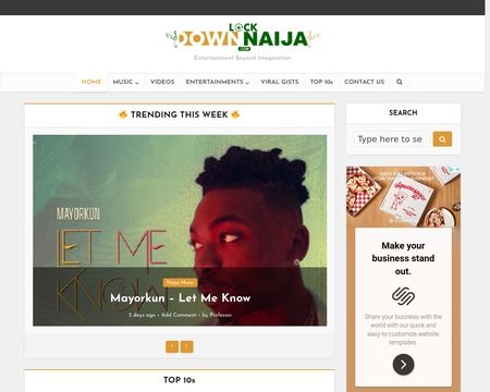 website thubmnail of Lockdownnaija