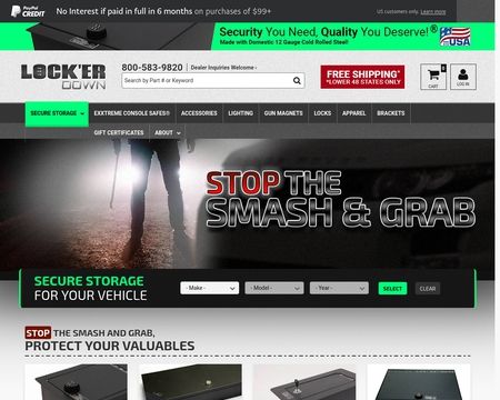 website thubmnail of Lockerdown