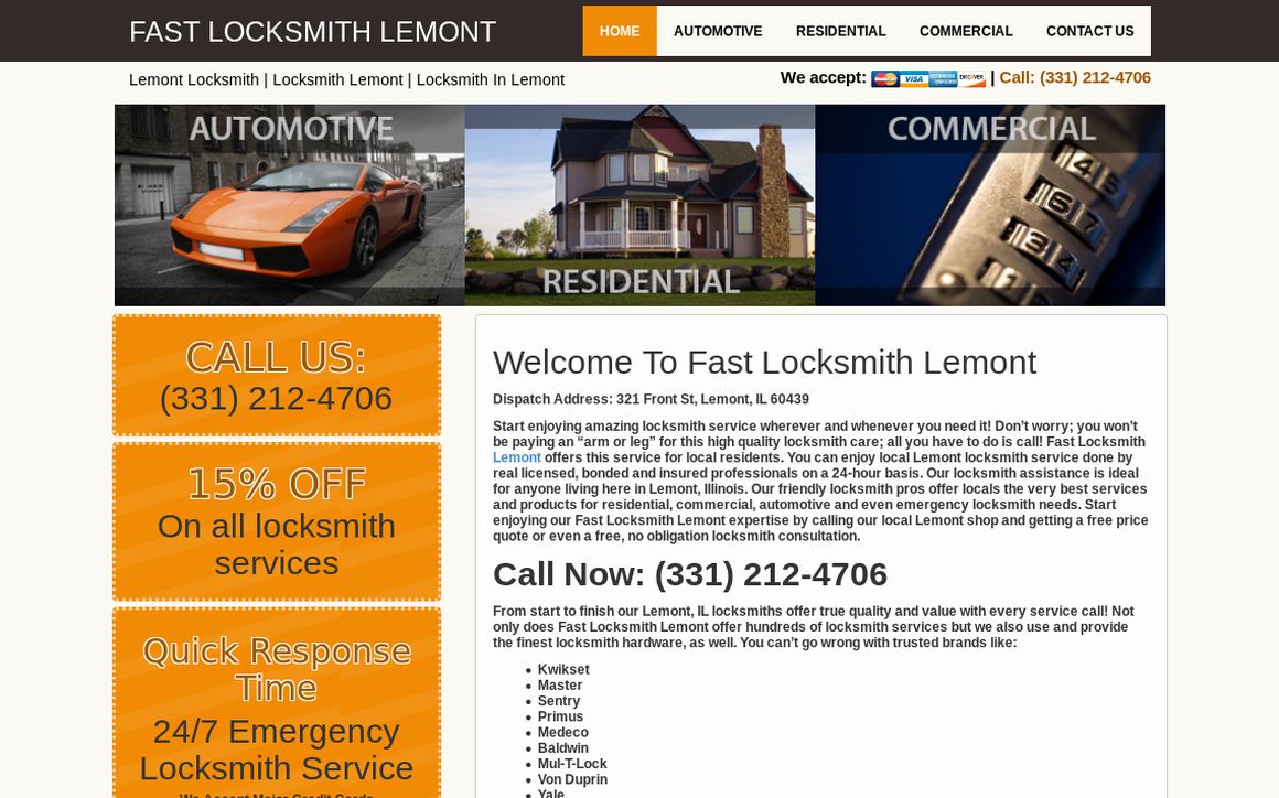 website thubmnail of Locksmithlemont