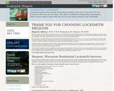 Thumbnail of Locksmithmequon.com