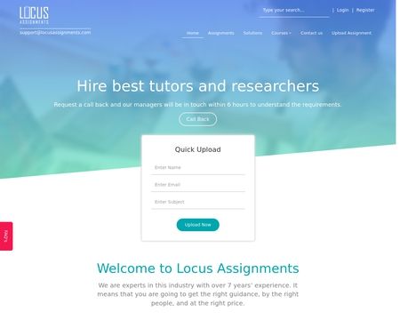 website thubmnail of Locus Assignments