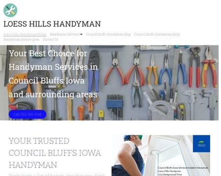 website thubmnail of Loesshillshandyman