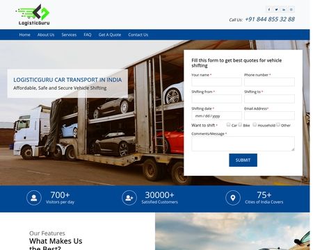 website thubmnail of LogisticGuru