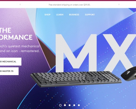 website thubmnail of Logitech