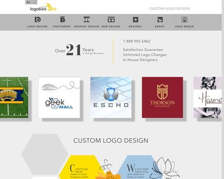 website thubmnail of Logobee