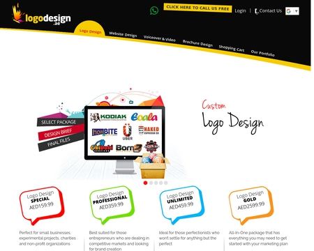 website thubmnail of LogoDesign AE