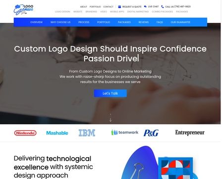 website thubmnail of Logo Genius Pro