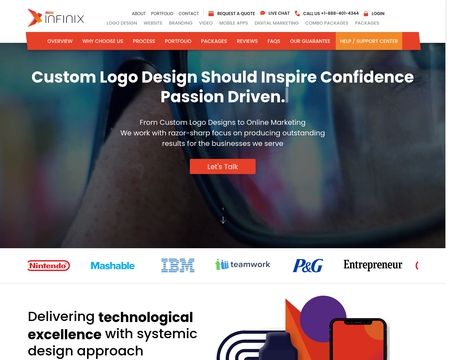 website thubmnail of Logo Infinix