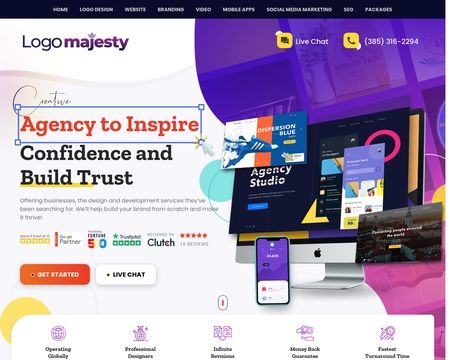website thubmnail of Logo Majesty