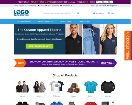 website thubmnail of Logo Sportswear