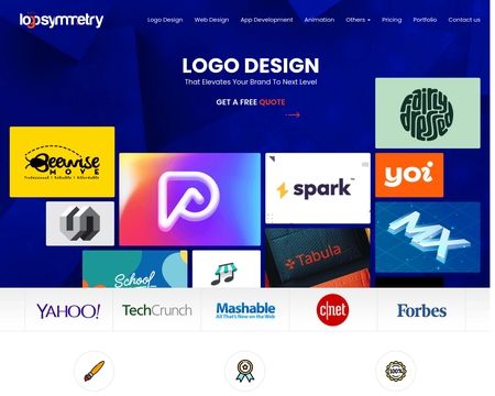 website thubmnail of LogoSymmetry