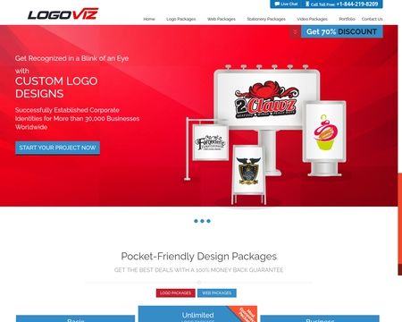 website thubmnail of Logoviz