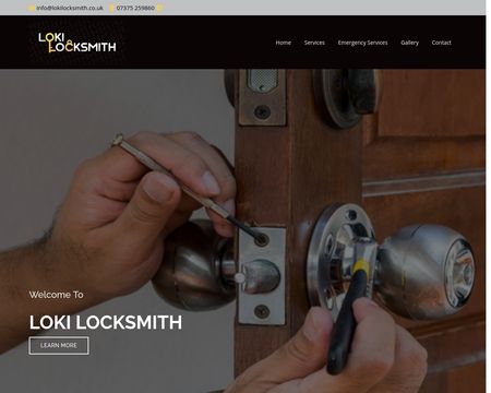 website thubmnail of Lokilocksmith.co.uk