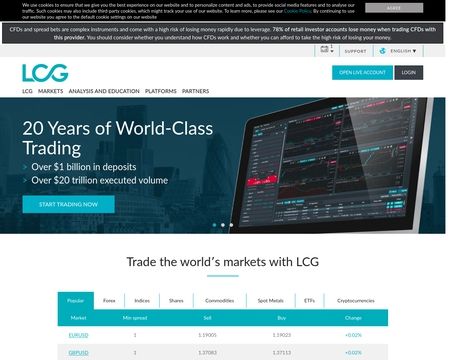 website thubmnail of LCG