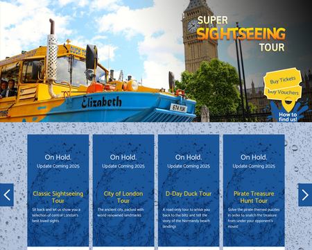 website thubmnail of LondonDuckTours.co.uk