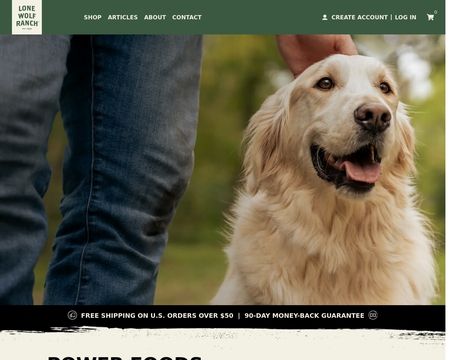 website thubmnail of Lone Wolf Ranch Pets