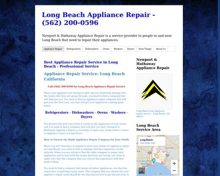website thubmnail of Longbeachappliancerepair.blogspot