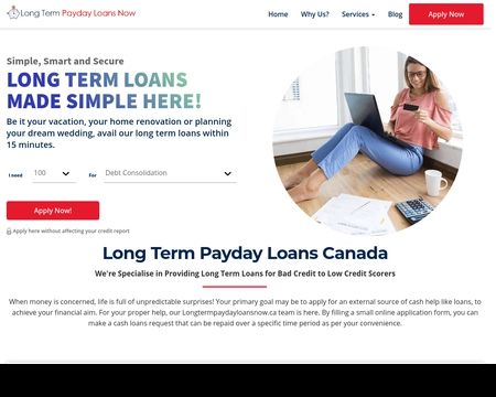 website thubmnail of Longtermpaydayloansnow.ca