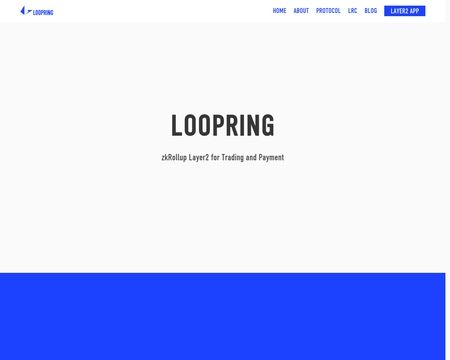 website thubmnail of Loopring.org