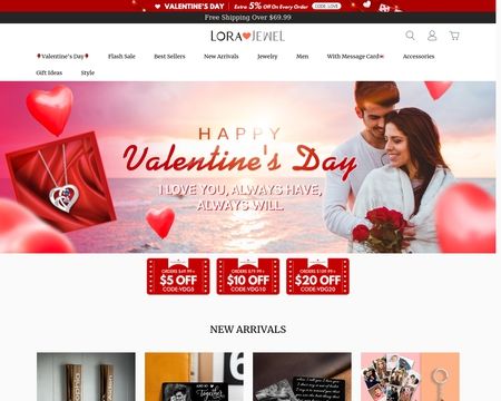 website thubmnail of Lora Jewel