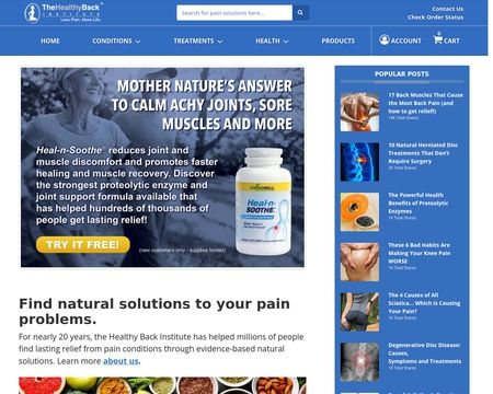 NEW: Back pain solution that's already helped thousands