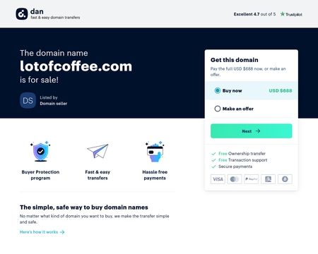 website thubmnail of LotOfCoffee