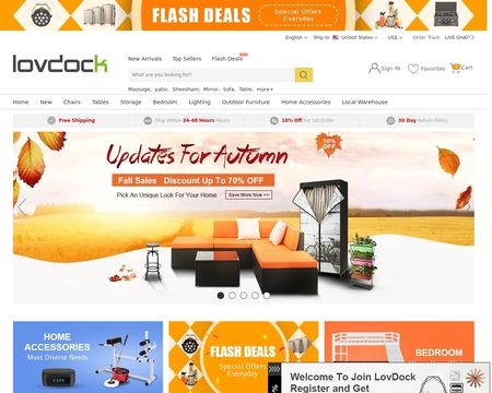 website thubmnail of LovDock