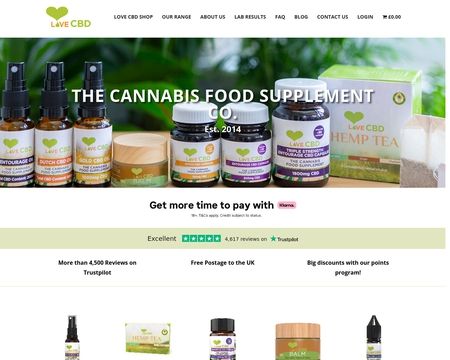 website thubmnail of Lovecbd.org