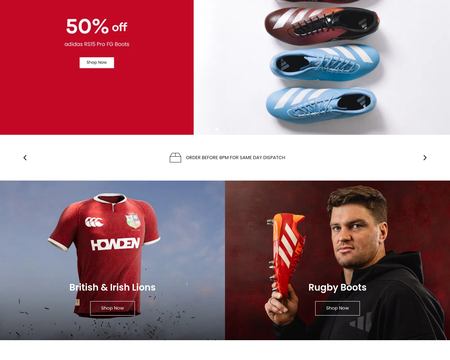 website thubmnail of Lovell Rugby