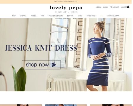 website thubmnail of Lovely Pepa Collection
