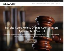 Thumbnail of Lowndes-law.com