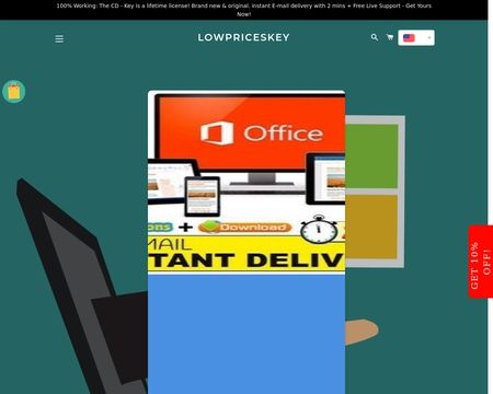 website thubmnail of Lowpriceskey