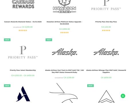 website thubmnail of Loyalty World Shop