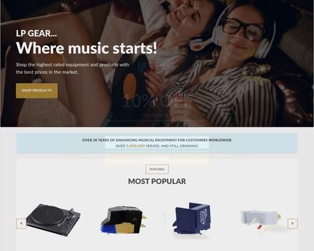 website thubmnail of Lp Gear