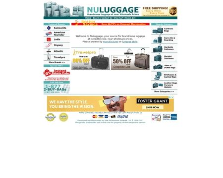 website thubmnail of Luggage.nu