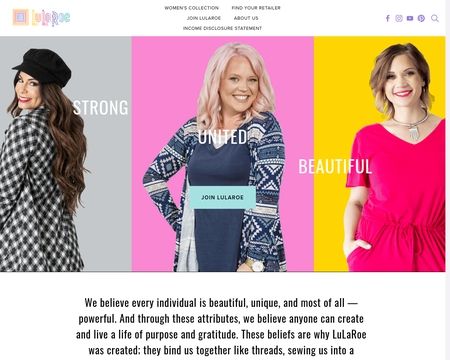 website thubmnail of Lularoe