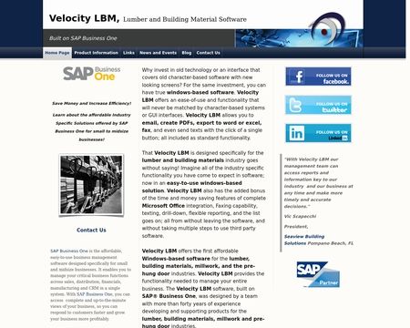 website thubmnail of Lumberjack
