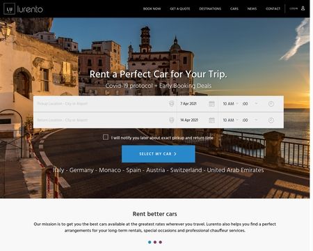 website thubmnail of Lurento