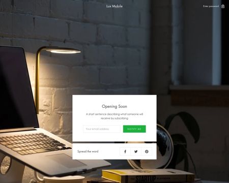 website thubmnail of Lux Mobile